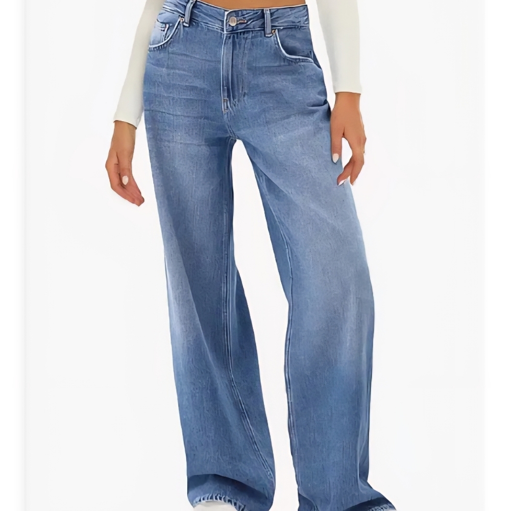 HDLTE  Size XL (16-18) Classic Blue Women's Jeans